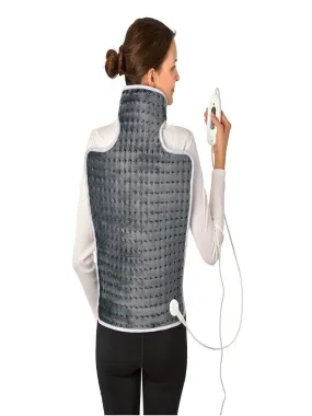 Back & Neck Heat Pad 6 Temperature Settings, 62X41Cm Grey