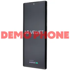 DEMO MODEL - LG Velvet (6.8-inch) Smartphone (LM-G902V) Wi-Fi 128GB - Black