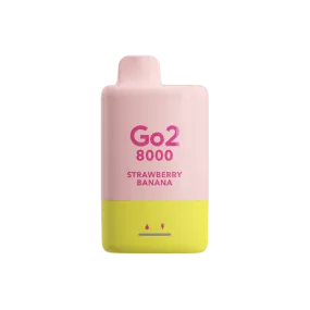 Go2 8000 Disposable Strawberry Banana 35mg/mL