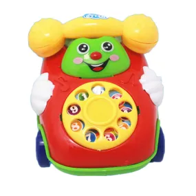 Ideas Pull Small Smile Simulation Telephone Children Play House Gift