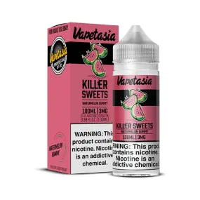 Killer Sweets Watermelon Gummy by Vapetasia Synthetic 100mL