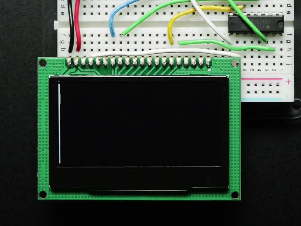 Monochrome 2.42" 128x64 OLED Graphic Display Module Kit