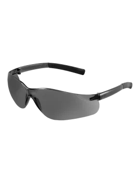 Pavon® Smoke Anti-Fog Lens, Frosted Black Frame Safety Glasses - BH543AF