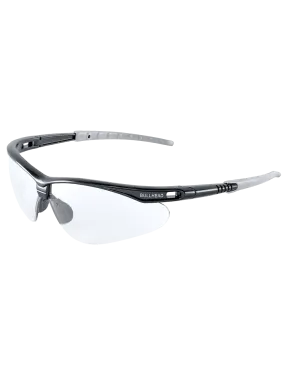 Stinger® Clear Anti-Fog Lens, Shiny Pearl Gray Frame Safety Glasses - BH691AF