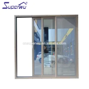 Superwu Electronic Component Transistor clear glass door commercial doors modern interior metal frame with fair price